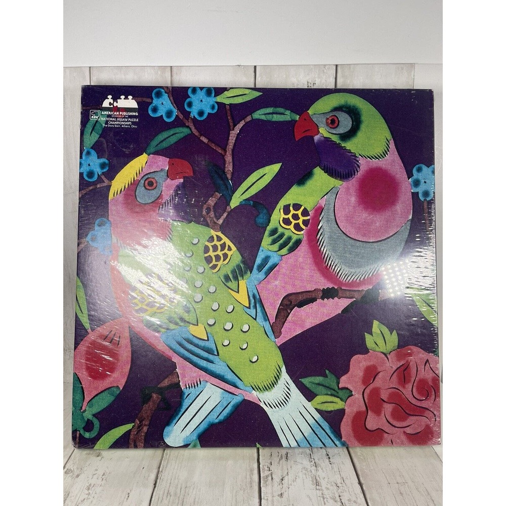 TROPICAL BIRD 551 pc Jigsaw Puzzle New Anerican Publishing